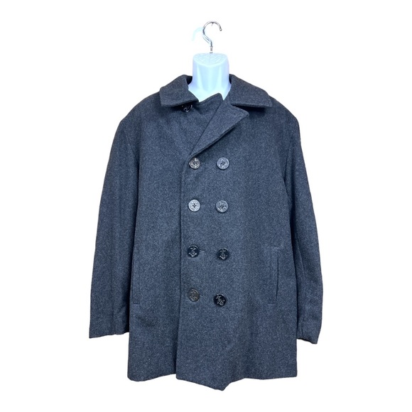 Sz Large Old Navy Outlet Wool Coat NWT - Picture 2 of 7